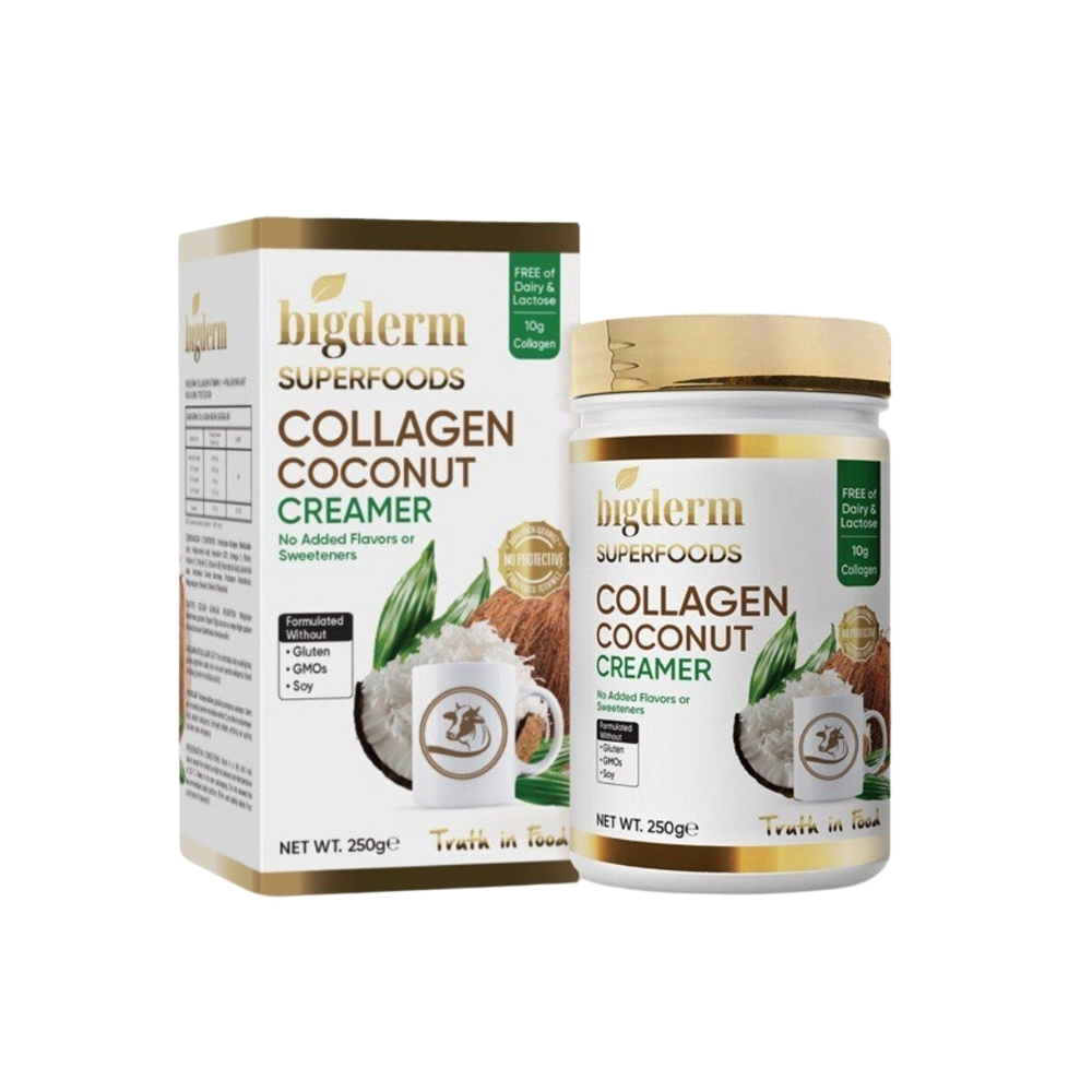 Bigderm Collagen Coconut Tip 1, Tip 2, Tip 3, Hidrolize Vitamin C Kolajen